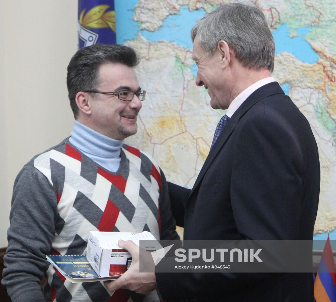Nikolai Bordyuzha and Viktor Panov