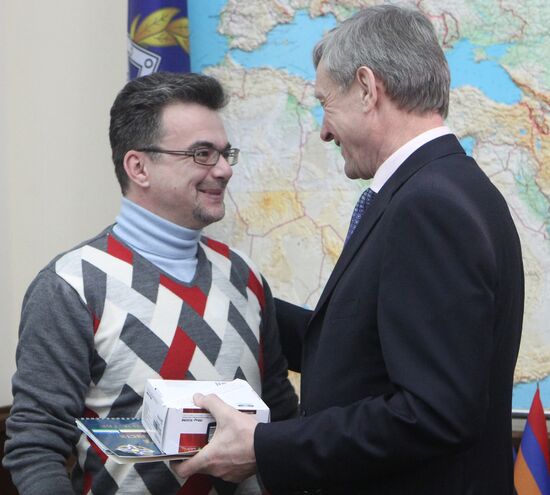 Nikolai Bordyuzha and Viktor Panov