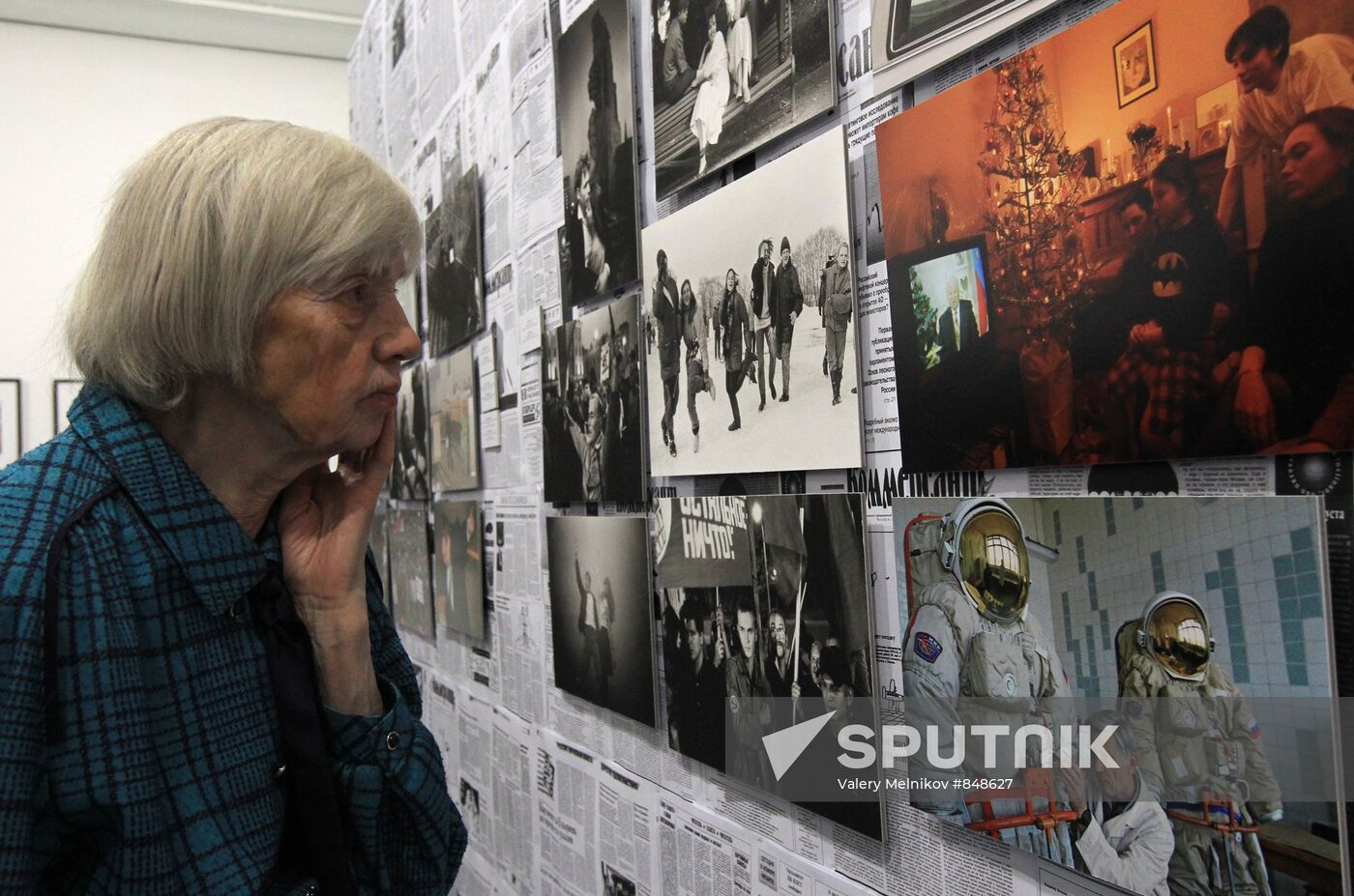 Boris Yeltsin and His Time exhibition opening