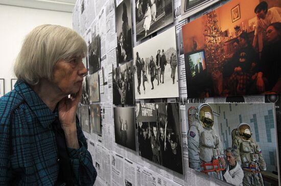 Boris Yeltsin and His Time exhibition opening