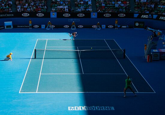 2011 Australian Open Tennis Championships. Day eleven