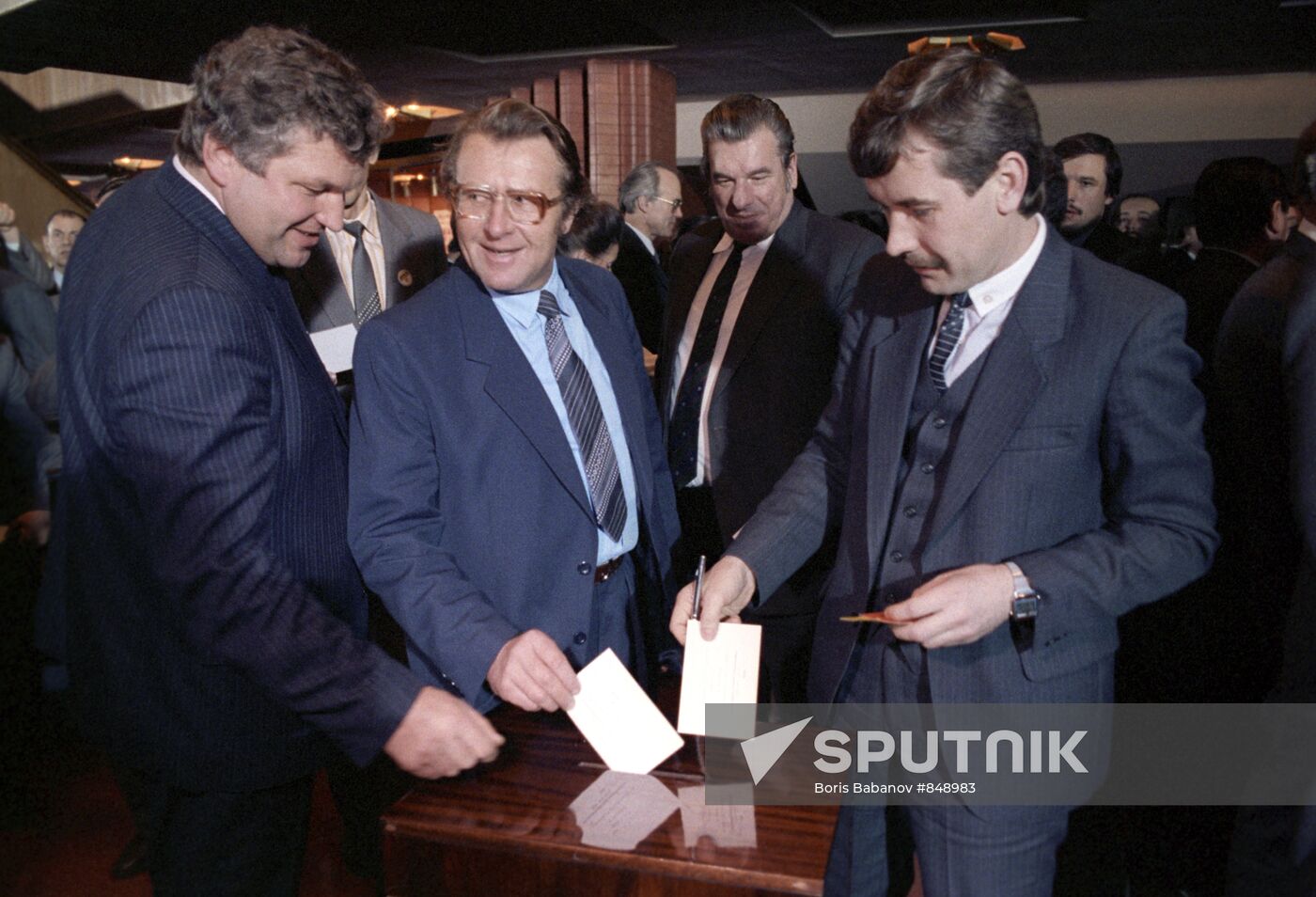 Delegates of 20th Congress of Lithuanian Communist Party