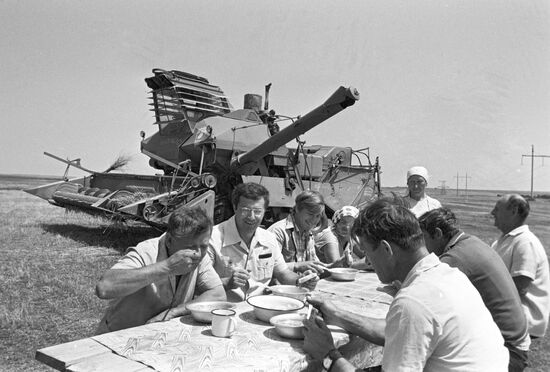 Machine-operators in the Stavropol Territory