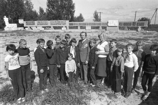 Memorial to Kursk defenders