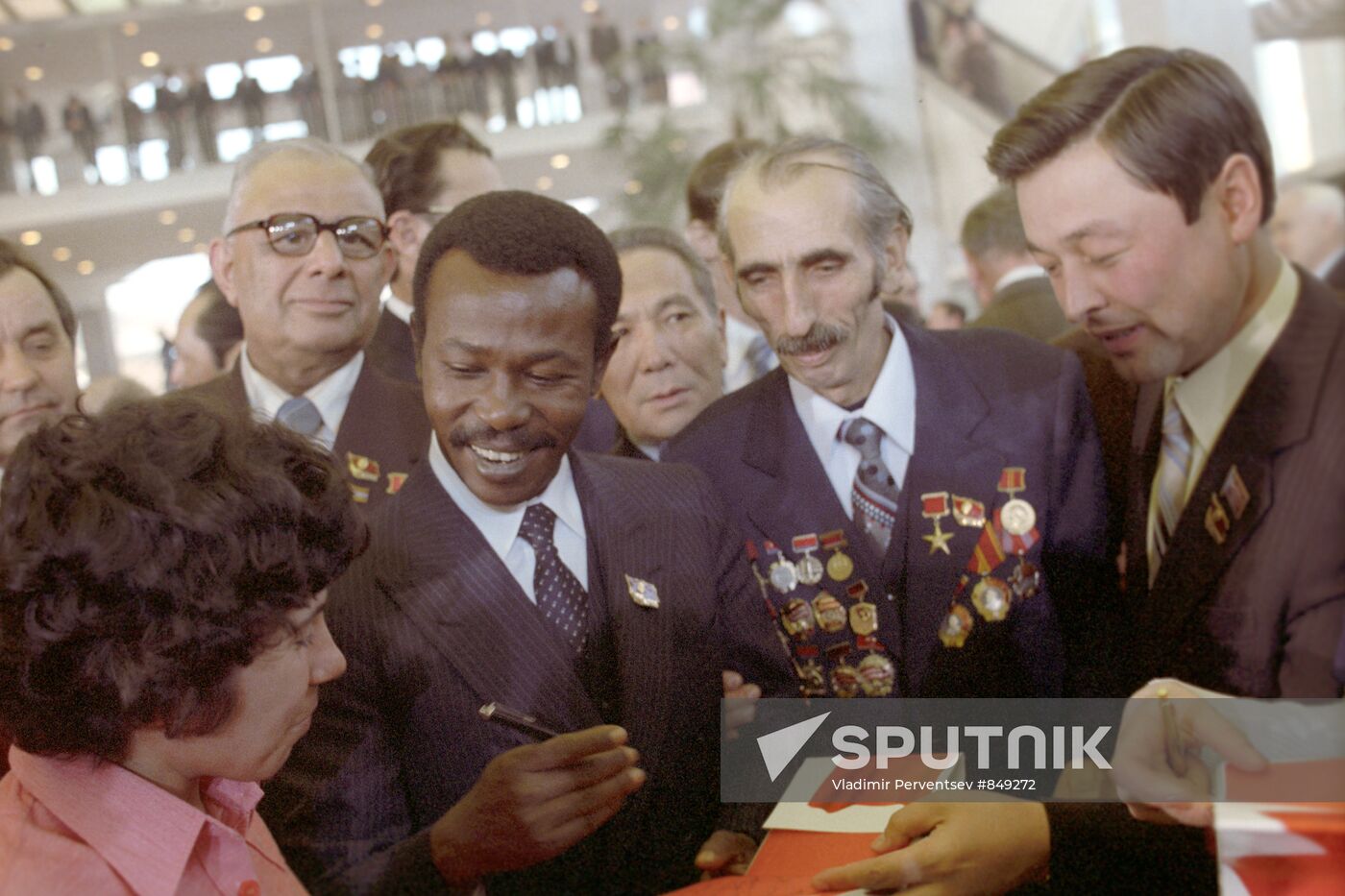 Ethiopia's leader Mengistu Haile Mariam