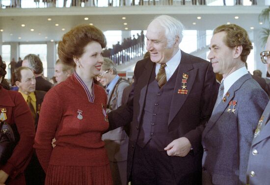 Ludmila Vasilchenko, Irakli Abashidze, and Yegor Drozdetsky