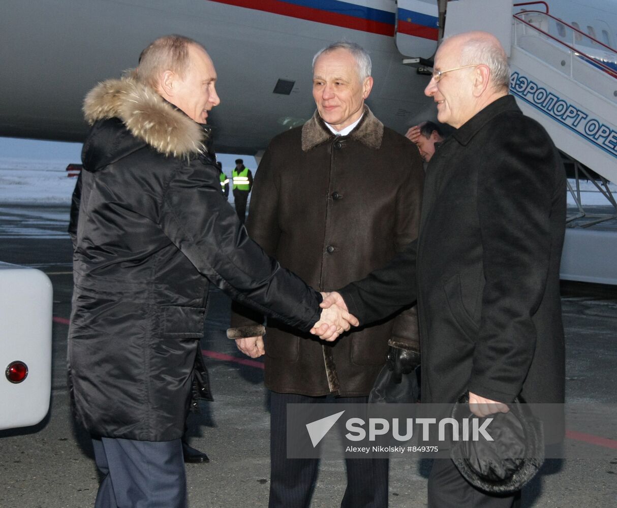 Vladimir Putin visits Orenburg