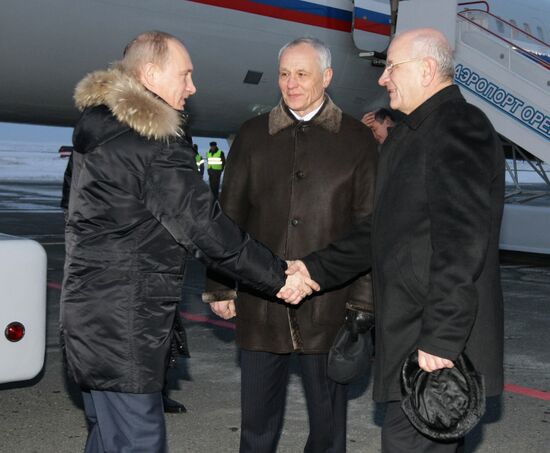 Vladimir Putin visits Orenburg