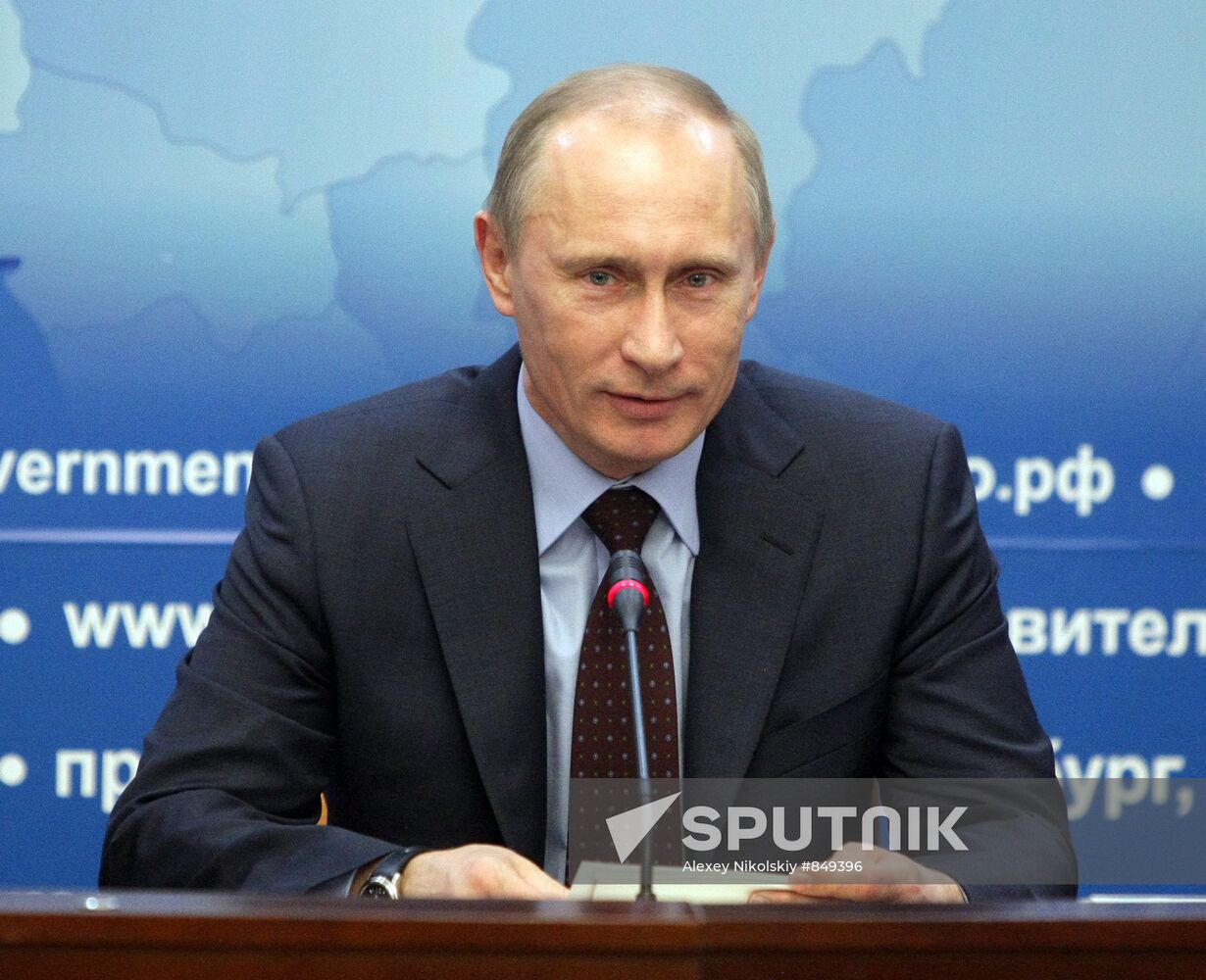 Vladimir Putin attends presidential Council session