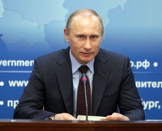 Vladimir Putin attends presidential Council session