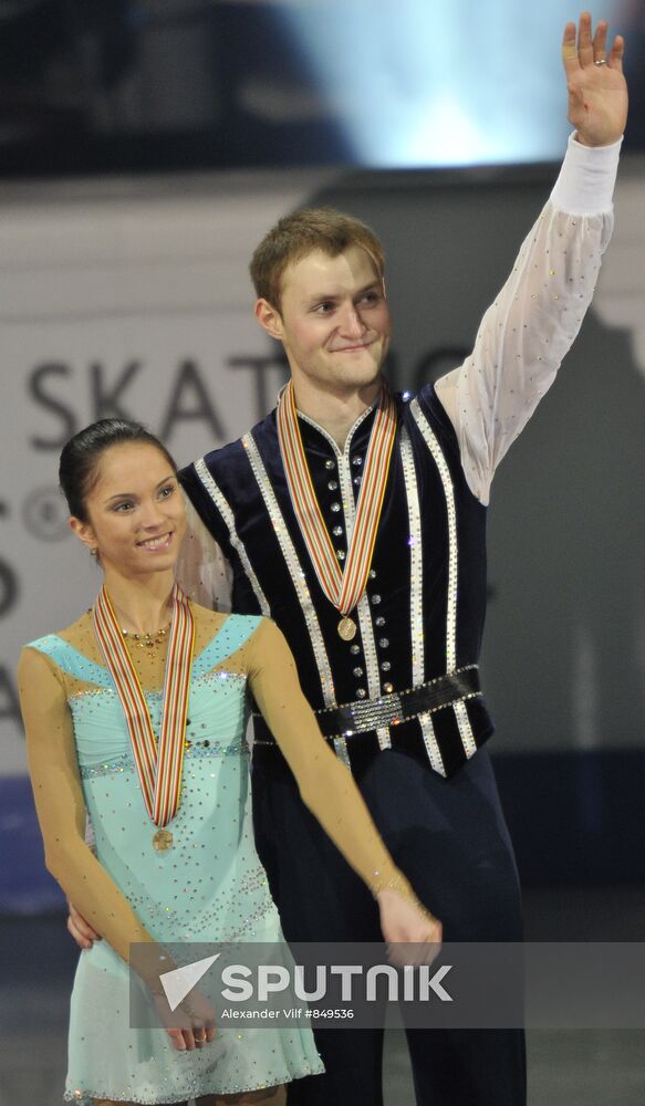 Vera Bazarova and Yuri Larionov