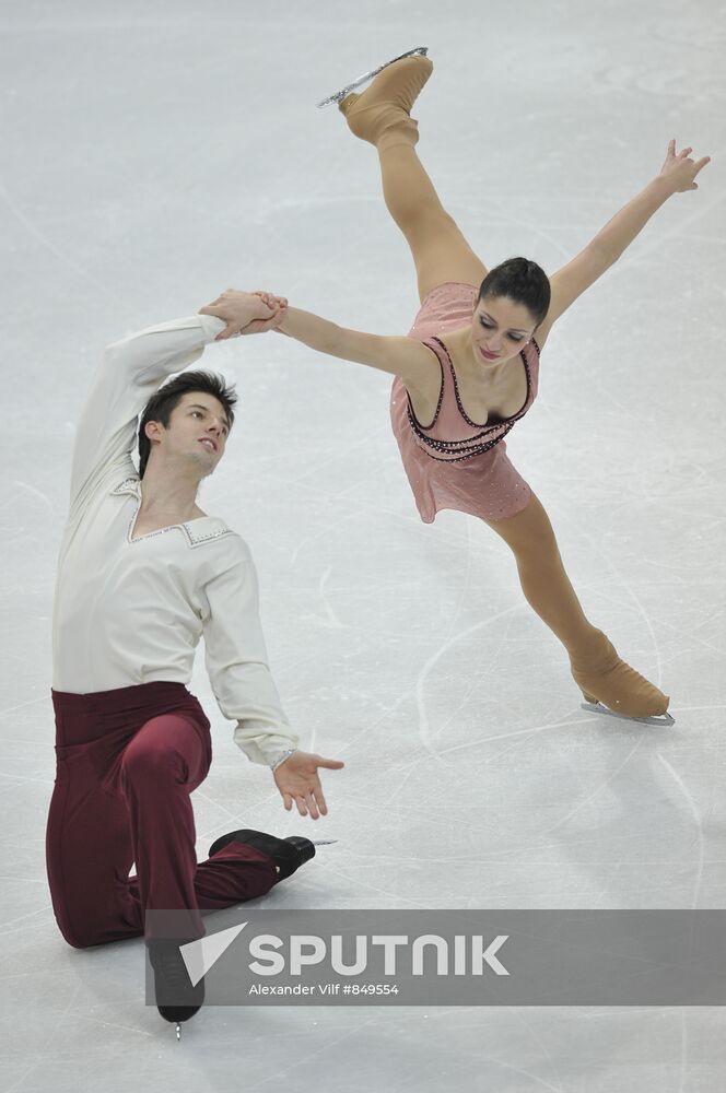 2011 European Figure Skating Championships. Couples. Free skating