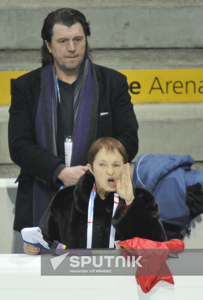 Artur Dmitriev and Tamara Moskvina