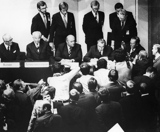 "Helsinki. Signing of Final Act"
