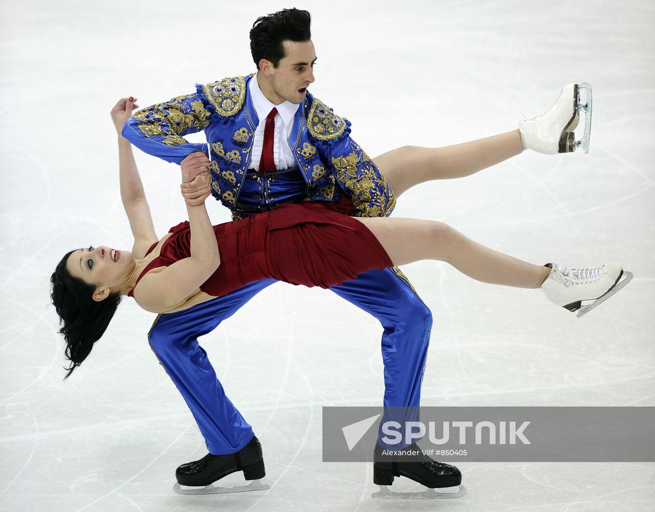 Federica Faiella and Massimo Scali