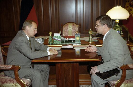 Vladimir Putin and Yury Chaika
