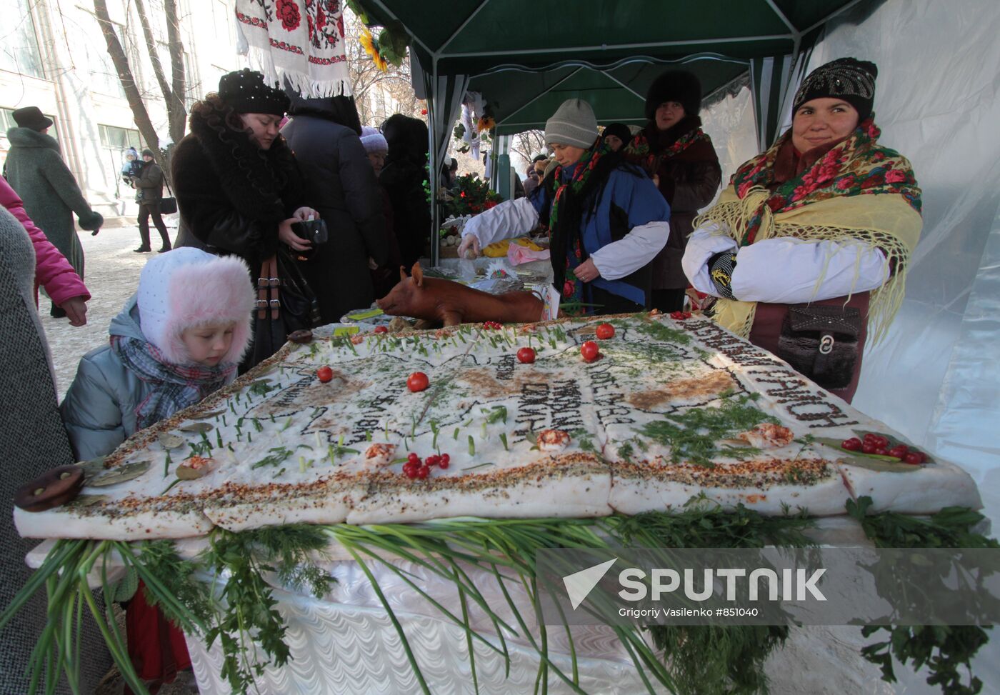 Lard Festival in Poltava