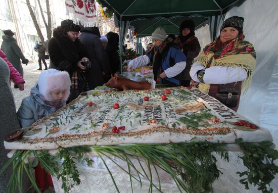Lard Festival in Poltava