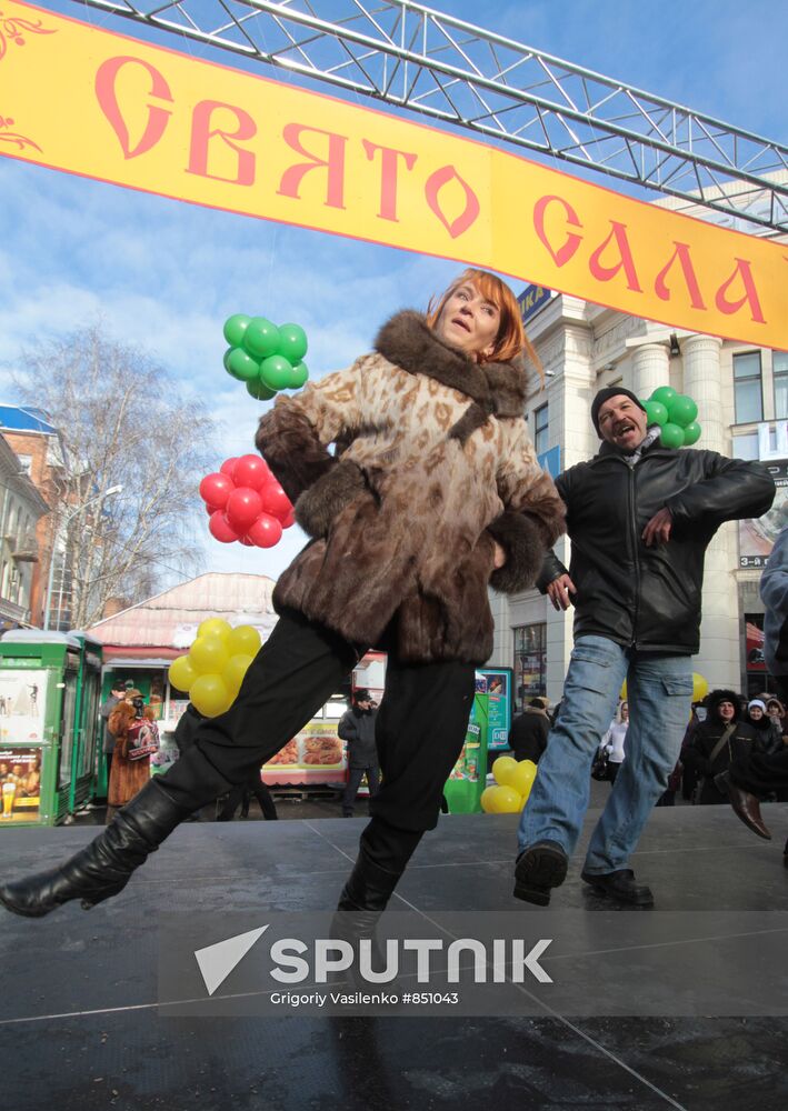 Lard Festival in Poltava