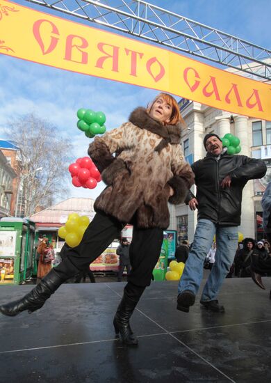 Lard Festival in Poltava