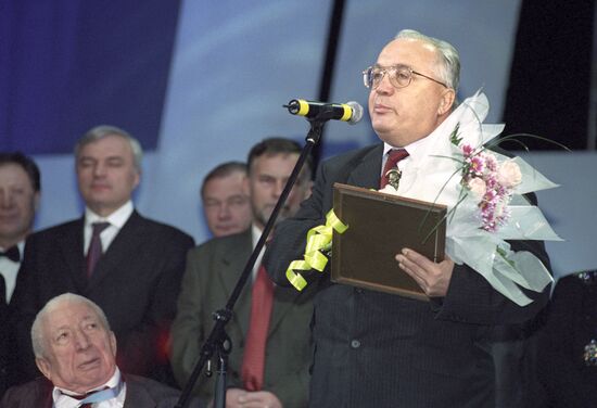 University rector V. Sadovnichy awarded order of Peter the Great