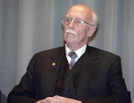 Winner of "Triumph" prize S. Tikhvinsky