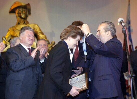 Arkady Volsky and Valentina Tereshkova