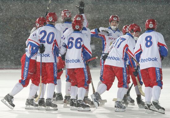 2011 Bandy World Championship. Russia vs. Finland