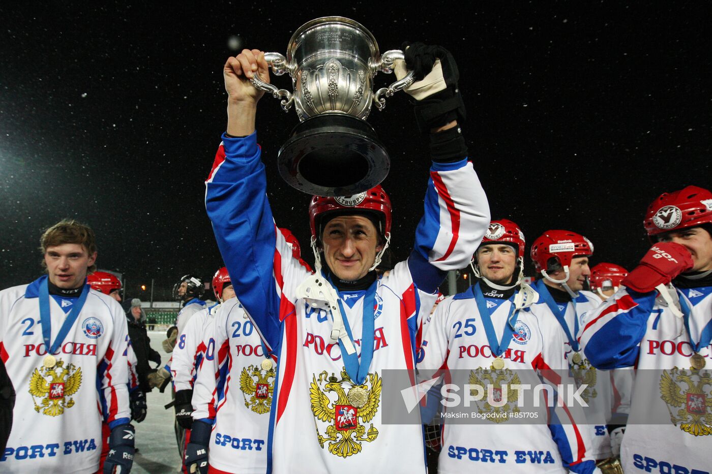 2011 Bandy World Championship. Russia vs. Finland