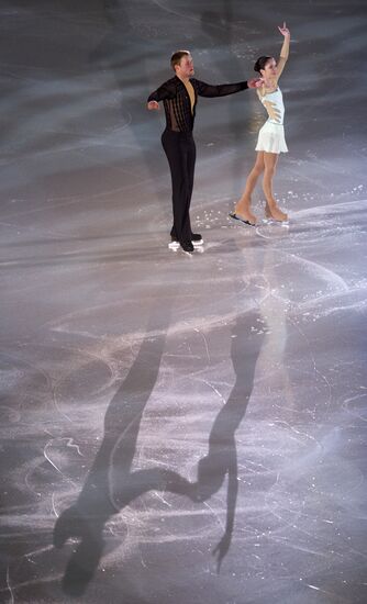 Vera Bazarova and Yuri Larionov