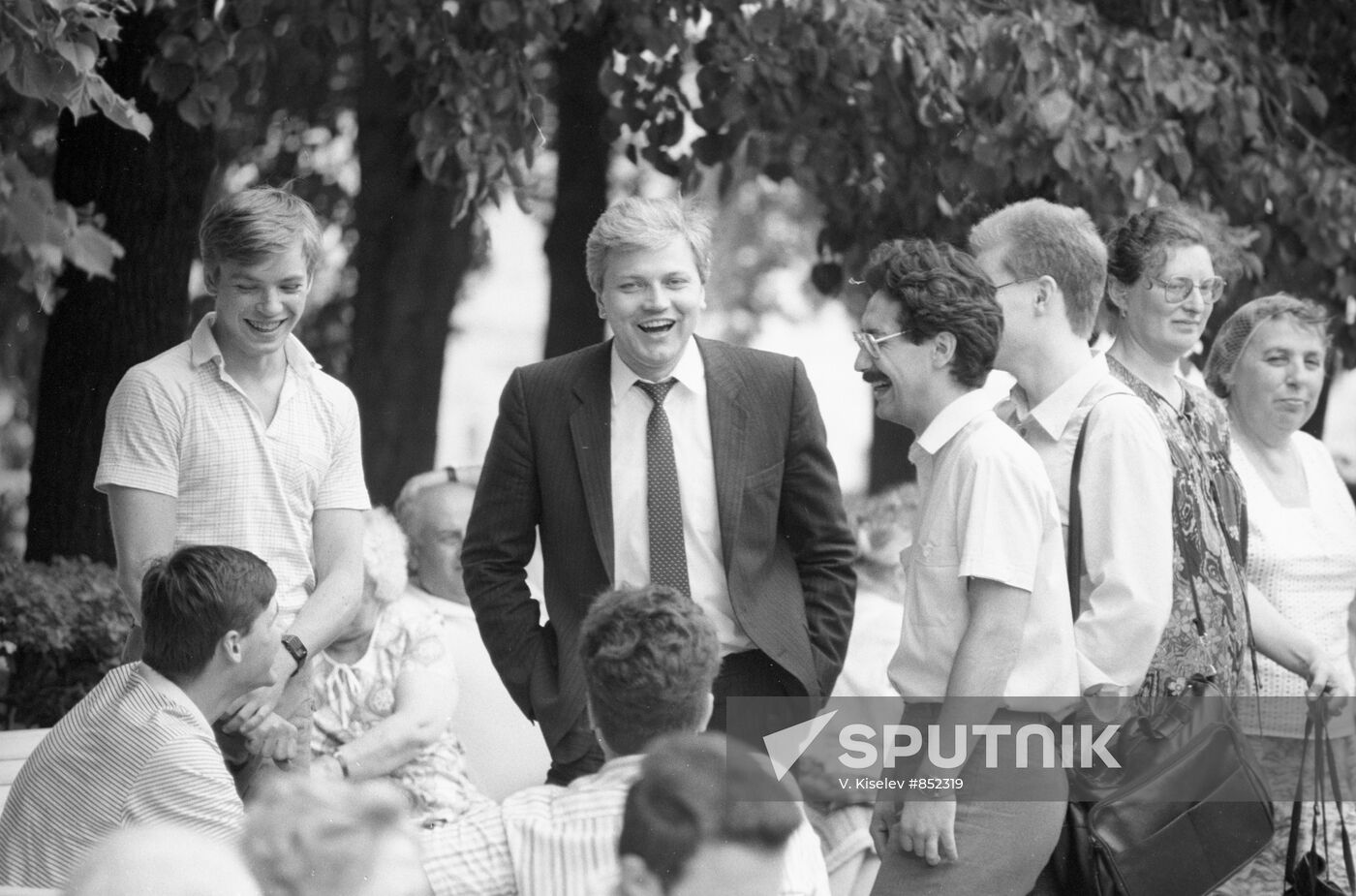 Vyacheslav Pankin among young people