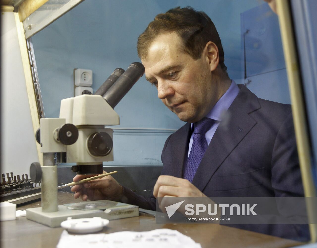 Dmitry Medvedev on working trip to Arzamas