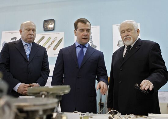 Dmitry Medvedev on working trip to Arzamas