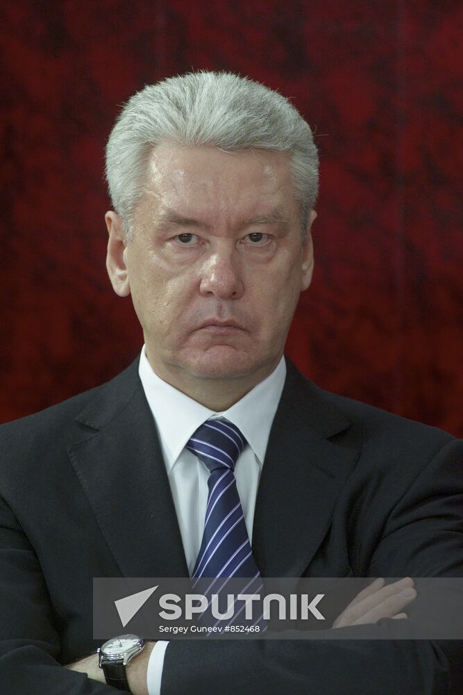 Moscow Mayor Sergei Sobyanin