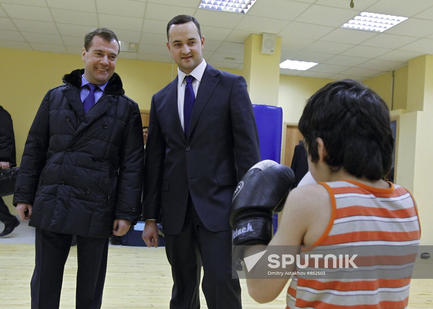 Dmitry Medvedev on working trip to Arzamas