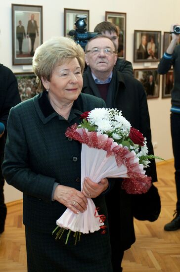 Naina Yeltsin and Vladimir Shevchenko