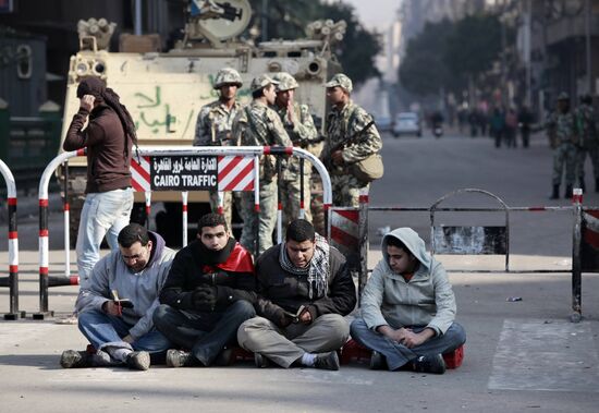 Mass protests in Egypt's capital