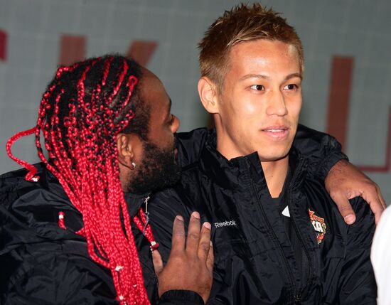 Vagner Lav and Keisuke Honda