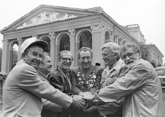 Meeting of WWII participants