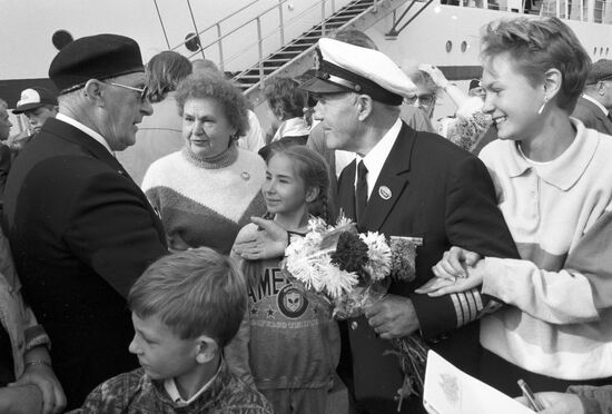 Participants of the anniversary convoy "Dervish-91"
