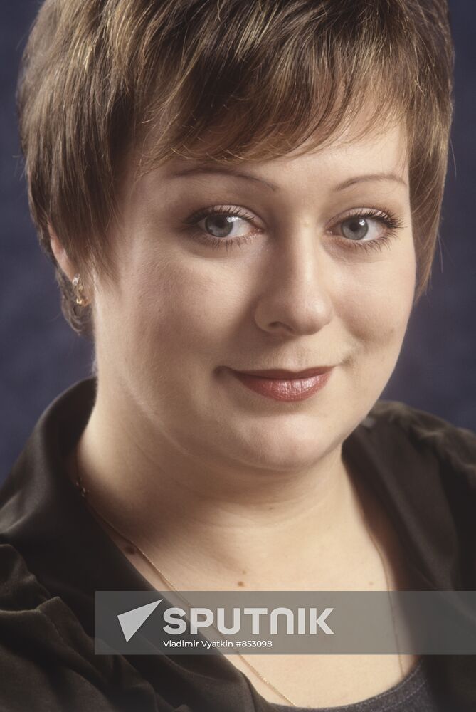 Russian actress Maria Aronova
