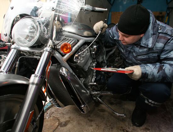 Work in the Traffic Police UVD in the Kaliningrad region