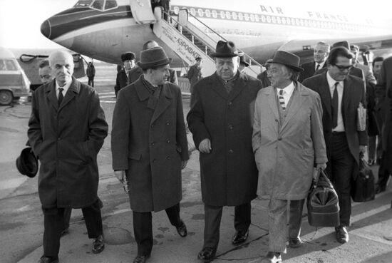Delegations of Chilean and Peruvian Communist parties