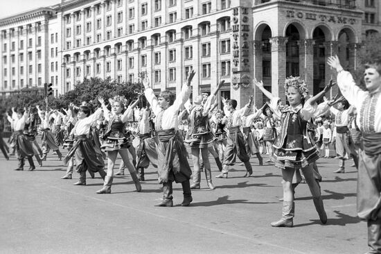 The First May parade