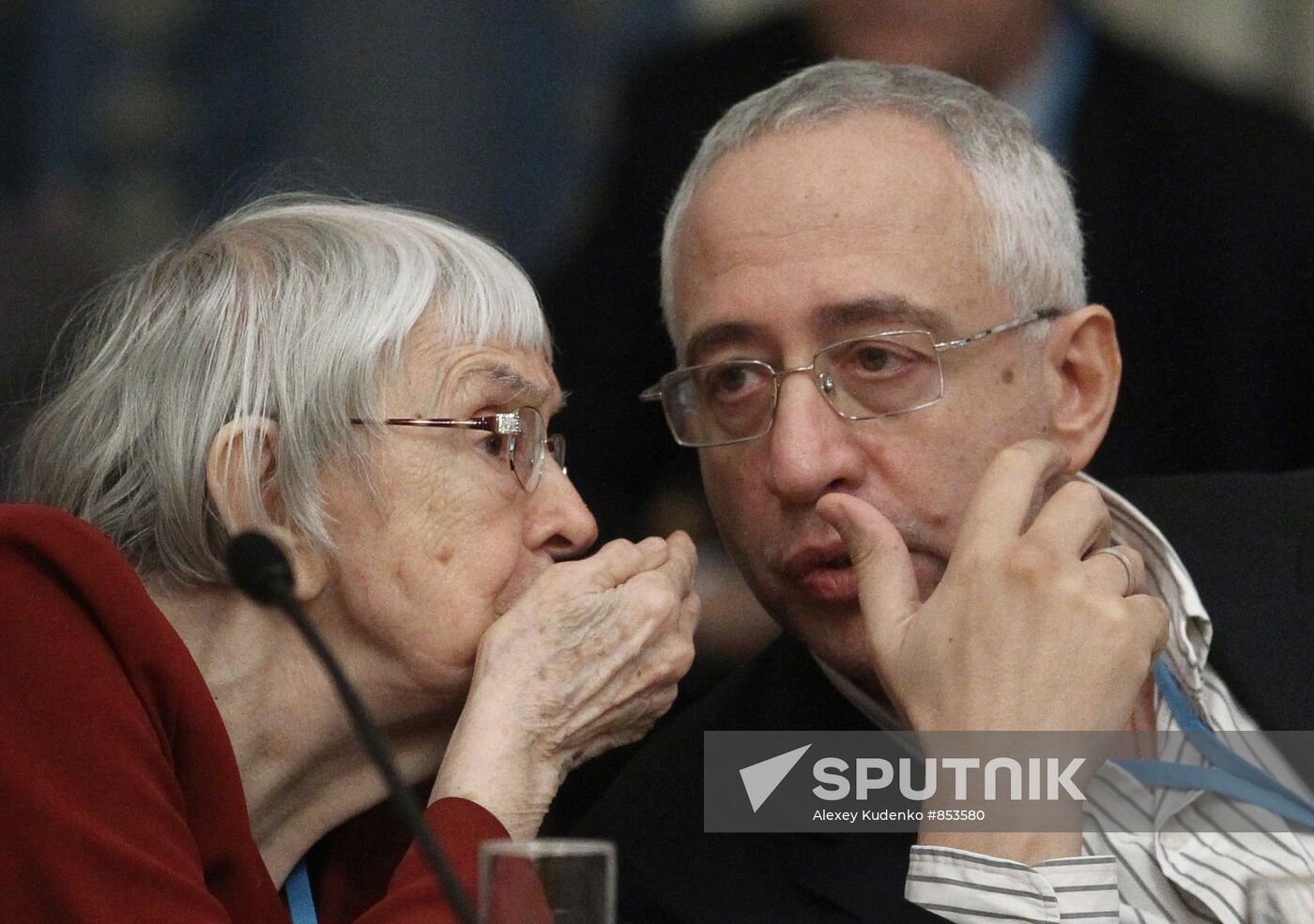 Lyudmila Alekseeva, Nikolai Svanidze