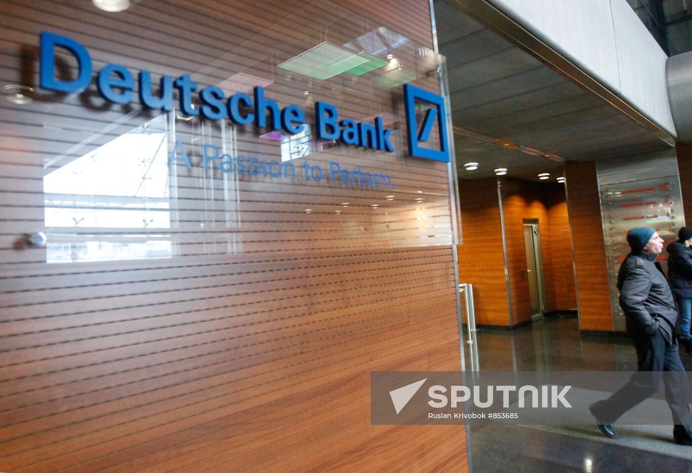 Deutsche Bank searched