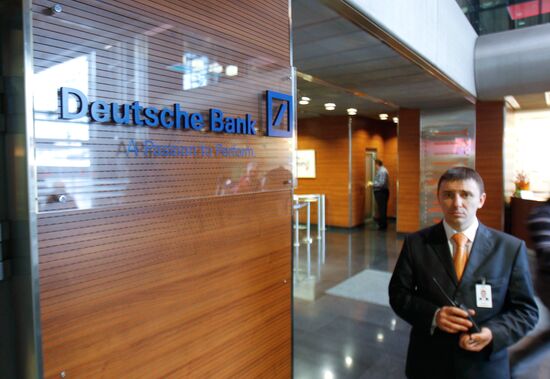 Deutsche Bank searched
