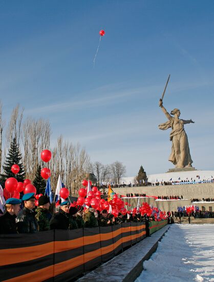Memorial event marks 68 years since Battle of Stalingrad