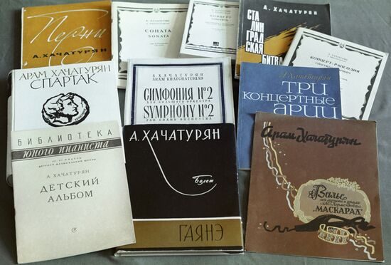 Works by Aram Khachaturyan