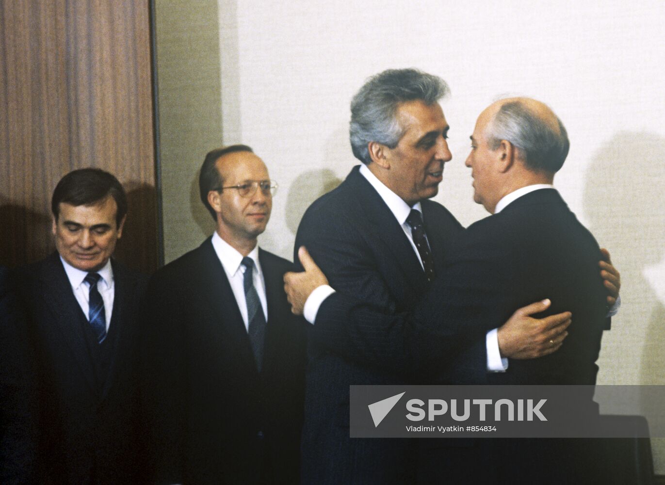 Mikhail Gorbachev, Egon Krenz